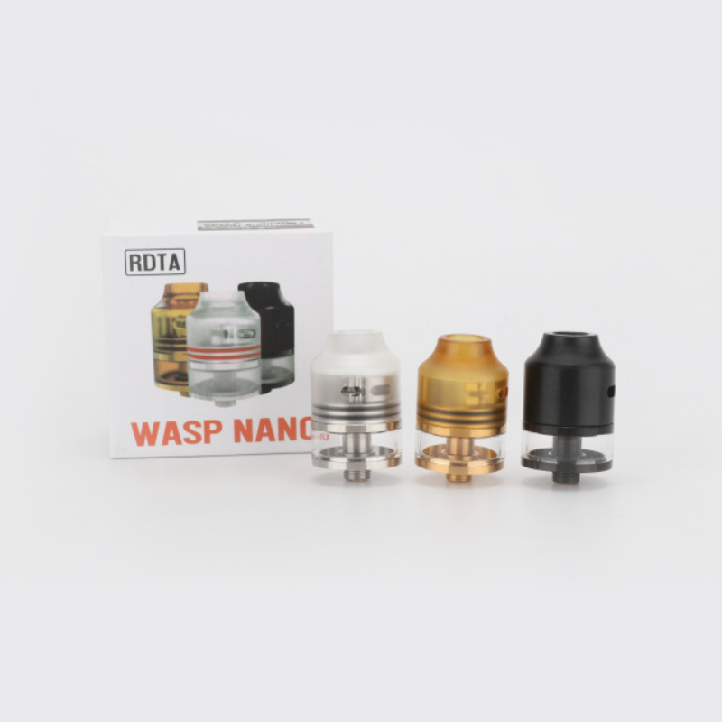 Wasp Nano Rdta Style Rebuildable Dripping Tank Atomizer Vapingkool