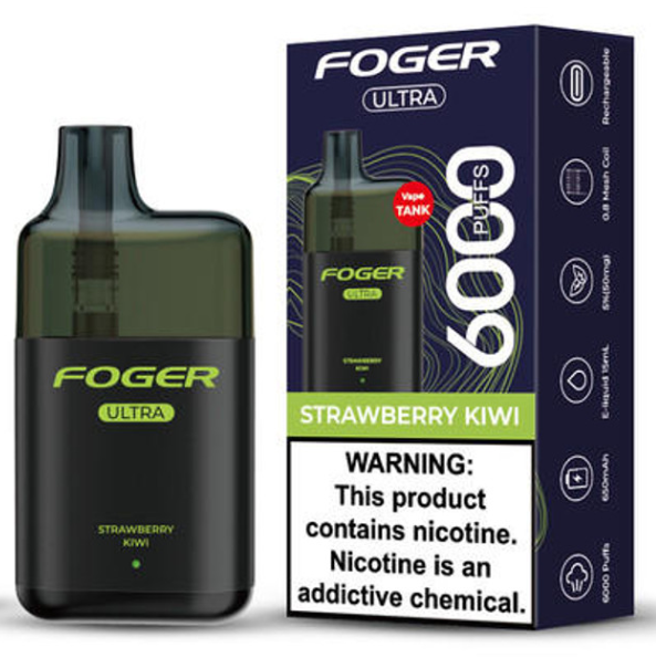 Foger Ultra 6000 Strawberry Kiwi
